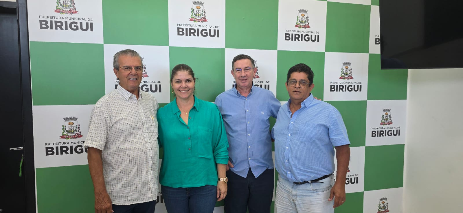 Reunião institucional na Prefeitura Municipal de Birigui